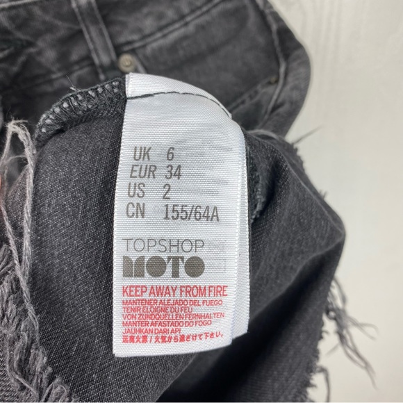 Topshop Moto Denim Skirt - Picture 3 of 8